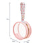 2 Itzy Ritzy Clear Pacifier Case with Clip Strap Holds Pacifiers Portable Baby Pacifier Holder for Diaper Bag, Stroller