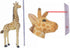 40" Big Plush Giraffe, Giant Soft Doll, 100cm, Kid Gift Stuffed Animal