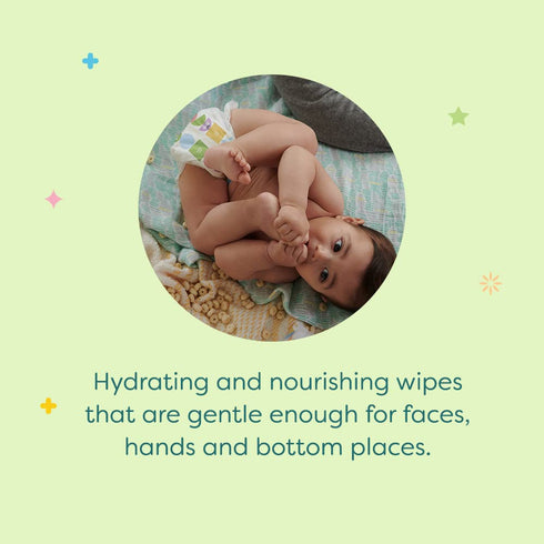 400 Count, (5 Packs 80) Babyganics Baby Wipes, Unscented Diaper Wipes