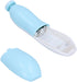 Trimmer 0-3 6 Baby Electric Nail Kit with LED Light, Safe Newborn Nail File Clippers for Years, Portable, Light Blue