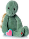 Recordable Stuffed Animals - 20 sec Heart Voice Recorder for Ultrasounds, Sweet Messages Playback, Gender Reveal Turtle