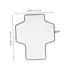 TOYANDONA Portable Changing Pad Compact Diaper Changing Mat for Travel Outdoor Use Stylish Design Safe Materials