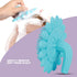 Baby Shampoo Brush Cleaning Hair Washing Brush, Soft Hair Bathing Brush, Newborn Hair Brush for Dry Skin Eczema (Blue)
