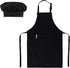 Kids Adjustable Apron and Chef Hat Set for Boys and Girls, Cooking Baking