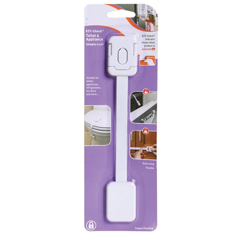 Rocky Mountain Goods Baby Proof Toilet Lock, Extra Large Safety Lock for Toilet, Fridge, Mirrors
