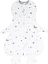 Beberoad Love Baby Swaddles, Cotton Wearable Blankets with 2-Way Zipper & Silent Velcro for 0-3 Months (Stars)
