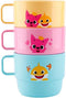 PINKFONG Family Plastic Cups with Handle - 3P Set, 230ml, 3pcs