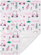 Personalized Custom Baby Swaddle Blanket - Newborn to Infant Throw Blanket with