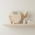 TTMerriwood Hello World Wooden Baby Birth Announcement Sign, Newborn Name Date Time Weight Length Board, Neutral