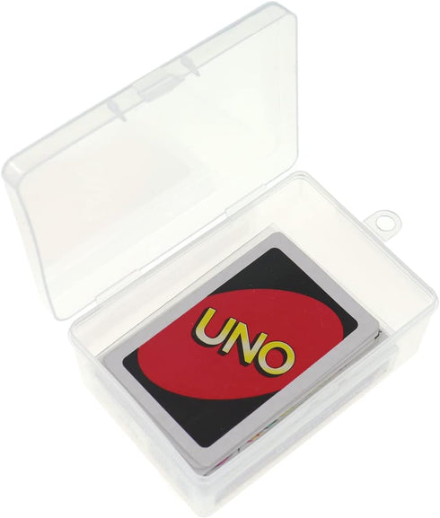 High Capacity Plastic UNO Card Case Holder for 112Pcs Classic Mattel UNO Card Game, Set of 8 (NO Cards)