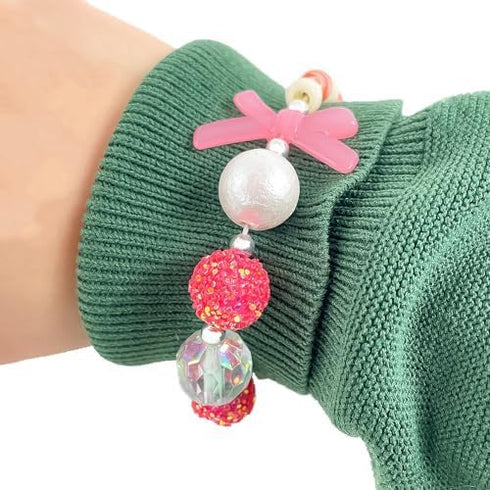 DJECO Silver Bubble Beads for Sparkling Jewelry Creations, Fun & Creative Learning for Home, School or Gifts