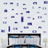 Gaming Wall Decal for Kids Room, Game Console and Controller Vinyl Sticker for Boys Bedroom, Removable Art Decoration