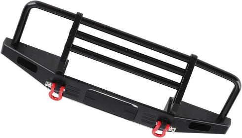 Tbest Metal Front Bumper 1/10 RC Vehicle Bumpers Adjustable Front Bumper Accessory for 1/10 RC Crawler Car