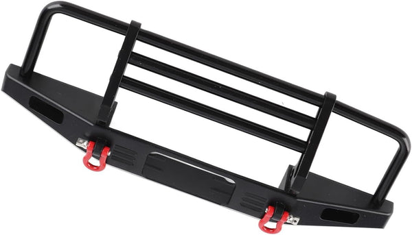 Tbest Metal Front Bumper 1/10 RC Vehicle Bumpers Adjustable Front Bumper Accessory for 1/10 RC Crawler Car