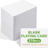 REGUICORP 270PCS Blank Playing Cards, 2.5" x 3.5" Printable Blank Game Cards, White