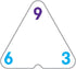 Trend Enterprises: Three-Corner Addition and Subtraction Flash Cards, 48 Two-Sided Cards, Ages 6 and Up