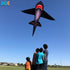 HENGDA KITE for Kids, Lifelike Black Shark Kite, Single Line Kite Flying for Children