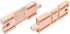 Haiabei 11 Pack Sets, Wooden Train Tracks Male-Female Bump Track, Crossing Bridge, Compatible with All Major Brands