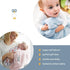 Trimmed 100% (29x35 Inches) GooseWaddle Luxury Silky Smooth, Satin Baby Blanket, Polyester Machine Washable Blankie