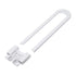 Sliding Cabinet Locks for Baby Proofing, Adjustable Child Safety Latches for Knobs & Handles, 10 Pack, White