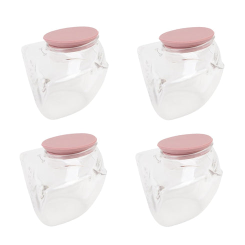 Generic M9 4 150ML Breastmilk Collection Cup Replacement Pcs Leak Proof Milk Collector Cups for Wearable Breast Pump