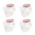 Generic M9 4 150ML Breastmilk Collection Cup Replacement Pcs Leak Proof Milk Collector Cups for Wearable Breast Pump