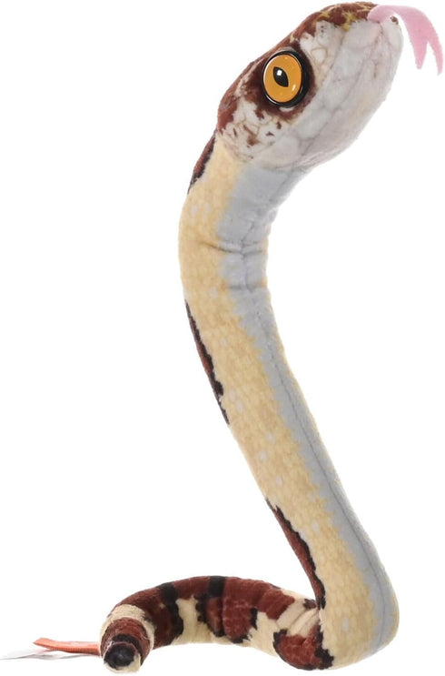 Wild Republic Coilkins Blunt Headed Tree Snake, 12 Inch Stuffed Animal, Plush Toy Made from Recycled Bottles