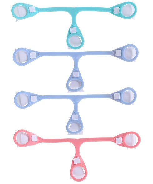 HiCat 4 Pack Baby Cloth Diaper Fasteners, Replaces Diaper Pins, Blue, Green and