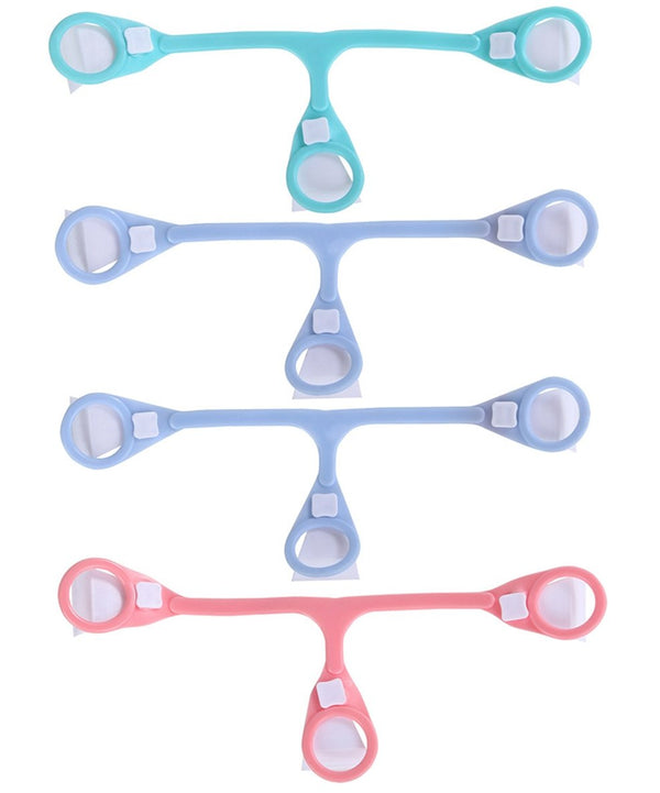 HiCat 4 Pack Baby Cloth Diaper Fasteners, Replaces Diaper Pins, Blue, Green and