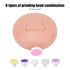 Trimmer, Set 6 BRRNOO Electric Baby Nail Baby Nail File Tool with Grinding Heads for Infant (Orange)