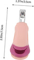 Set Trimming Nail Care Pink Nail Clippers Scissors Tweezers for Newborns Boy Girl Portable Grooming Kit with Fold Away