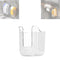 Kitchen Wipes Storage Box - 2024 Non-slip Flushable Wipes Holder for Bathroom, Wall-Mounted Clear Dispenser