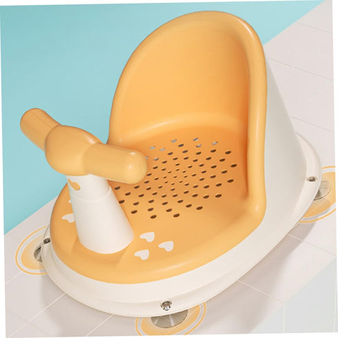 SECFOU Bath Seat for Months Anti-Slip Bathtub Support Chair with Compact Lightweight Design Safe Sitting Bath for Small