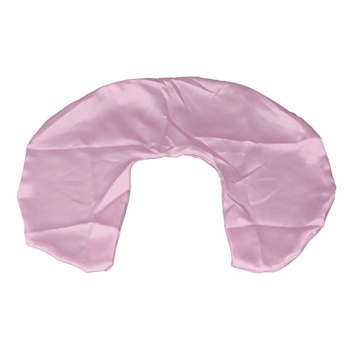 Kikumi Satin Nursing Pillow Cover, Washable Soft, Breathable, Skin Friendly, Nursing Pillow Cover for Feeding (Pink)