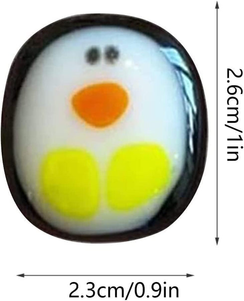 A Little Pocket Penguin Hug, Mini Cute Animal Decoration, Stress Relief Toy with Card, Unique 2025 Gifts for Teens
