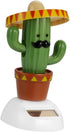Cactus Solar Powered Shaking Head Dancing Car - Dashboard Decoration Toy Gift