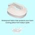 The Daisy Bee Waterproof Nursing Pillow Liner - Pillow and Decorative Cover not Included