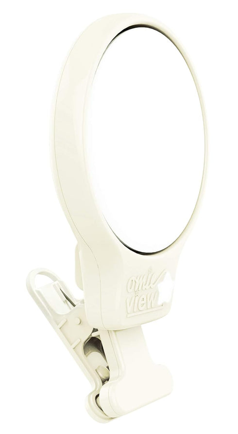 Bassinet Mirror - Clip-on Mirror with Remote Control & LED Light for Baby Monitoring. Use with Bassinet or Crib. Bassinet Accessory. Bassinet Add on by Omie View