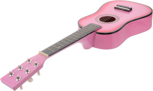 Toddler Toys 23 Inch Acoustic Guitar, Folk Vintage Stringed Instrument Wooden Guitar Birthday Present