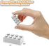 Classic Building Bricks, 100 Piece 2x4 Building Blocks, STEM Creative Toys Compatible with Major Brands, Light Grey