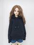 30CM / 45CM / 60CM Doll Clothes 1/3 1/4 1/6 BJD Doll Accessories BJD SD DIY Fashion Hoodie Toys Dolls Clothing (1/6,Black)