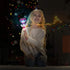 ArtCreativity 13.5 Inch Purple Light Up Heart Toy Wand with Sound - Spinning LEDs and Sound Effects for Kids