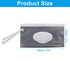 Unlorspy 2Pcs Wet Wipes Pouches, Travel Wet Wipes Dispensers Reusable Cases, Portable Wipe Carrying Pouches(Gray)