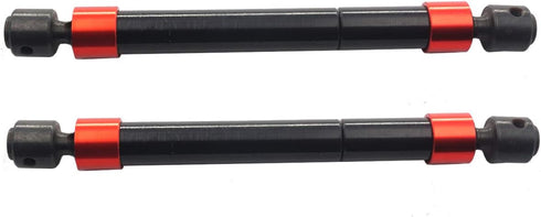 2PCS ShareGoo Rear Metal Drive Shaft CVD Center Axle Dogbone, 121-155mm Compatible with Traxxas TRX-4 324mm Wheelbase
