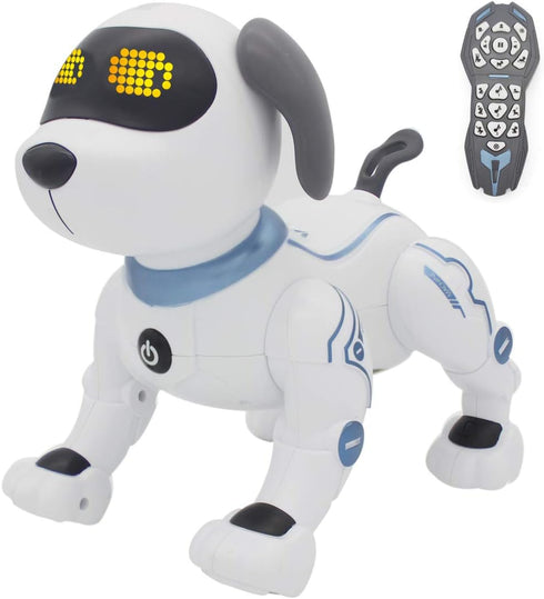 Fisca Remote Control Dog, RC Robotic Stunt Puppy Voice Control Toys Handstand
