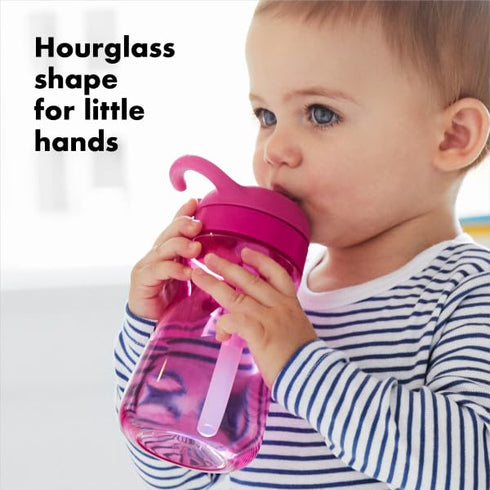 OXO Tot Adventure Water Bottle, Pink