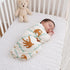 Moyra Collective Cozy Baby Blanket Knitted Cotton | Soft, & Breathable Newborn & Infant Blanket | Cute Animal Prints|