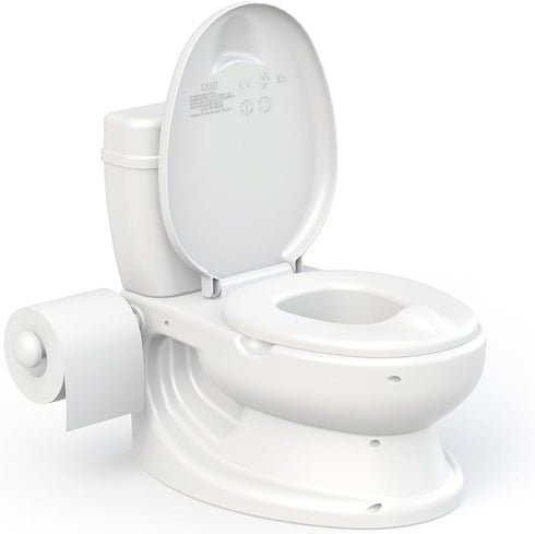 ToyLet Toilet Training Potty for Baby or Toddler with Comfy Toilet seat,