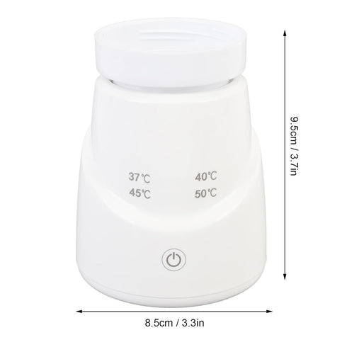 Portable Bottle Warmer, Temperature Control Baby Bottle Warmer Leak Proof Baby Milk Rechargeable Baby Bottle Heater
