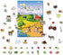 Magnetic Portable Playboard Farm Life (58 Pcs), Suitable for Age 5+